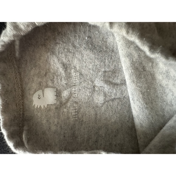 5/$10 Rise little earthling onesie/bodysuit 3-6 months grey and white - Picture 2 of 4